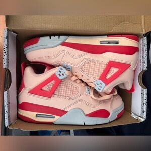 Never worn! Jordan 4’s. Bought for my sister but they were too small on her.